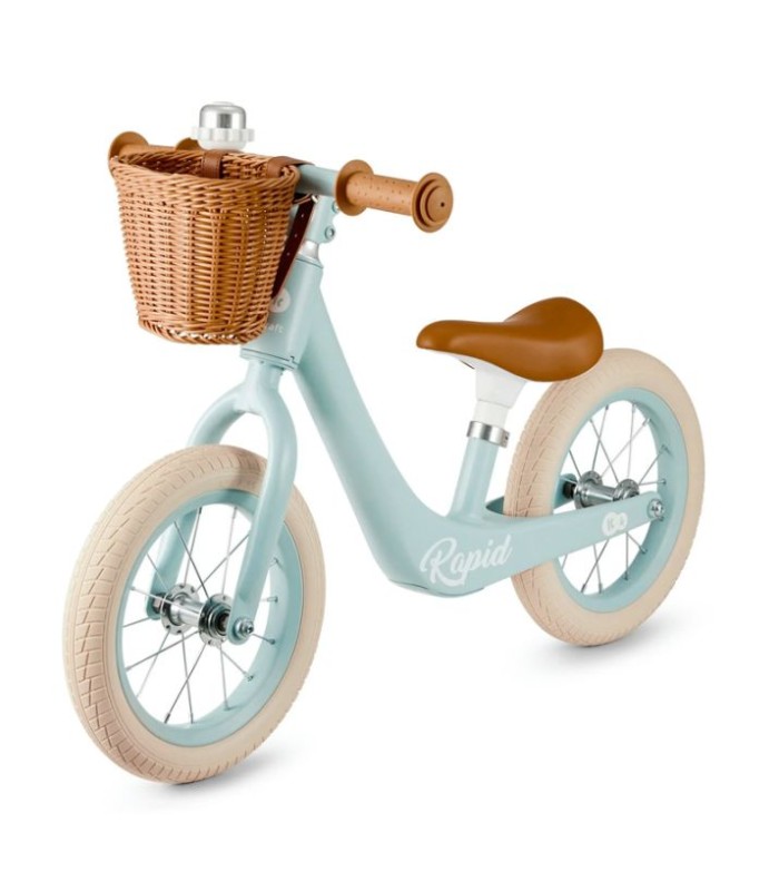 BICICLETA DE EQUILIBRIO SIN PEDALES RAPID 2 CON CESTA - KINDERKRAFT