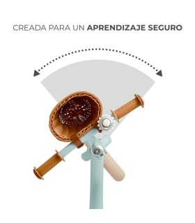 BICICLETA DE EQUILIBRIO SIN PEDALES RAPID 2 CON CESTA - KINDERKRAFT
