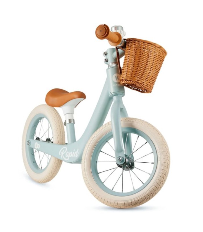 BICICLETA DE EQUILIBRIO SIN PEDALES RAPID 2 CON CESTA - KINDERKRAFT