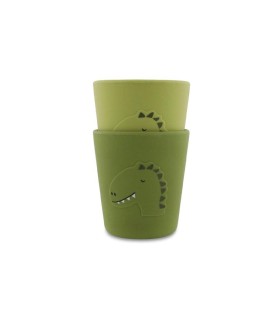 2 Vasos de Silicona Trixie Mr. Dino Trixie