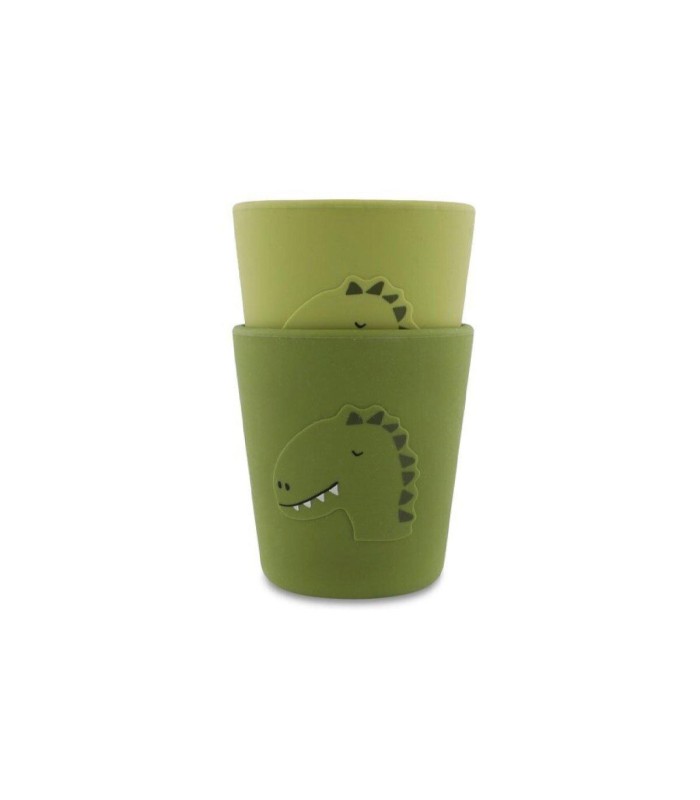 2 Vasos de Silicona Trixie Mr. Dino Trixie