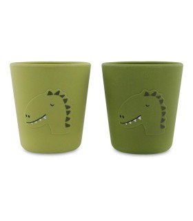 2 Vasos de Silicona Trixie Mr. Dino Trixie