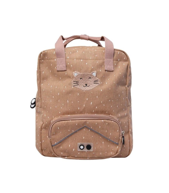 Mochila Escolar Grande Mr. Cat Personalizable Trixie