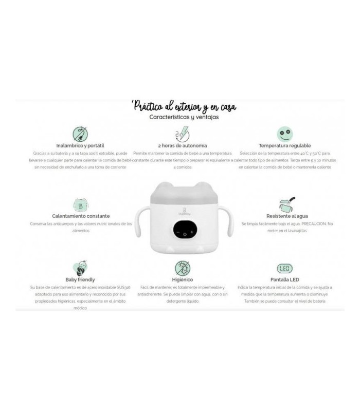Calienta Potitos Nomad™ 3.0 Izybaby
