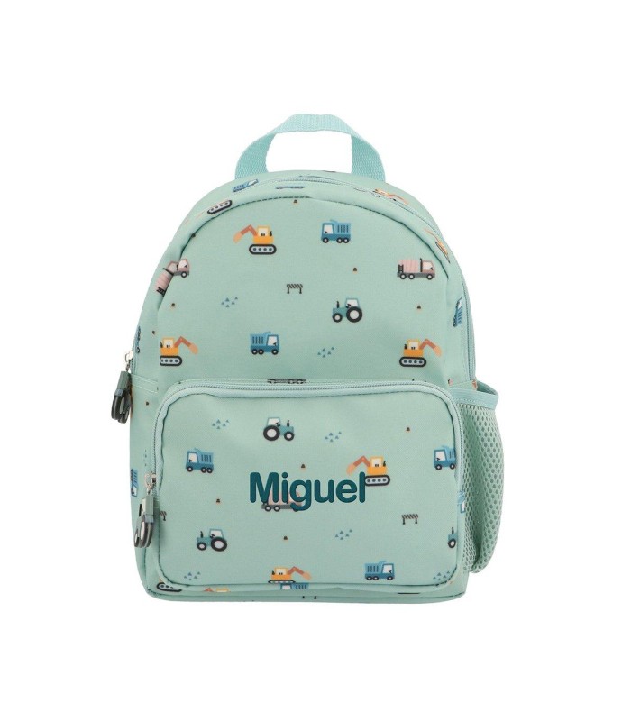 Mochila Infantil Trucks Personalizable