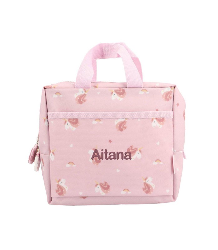 Bolsa Merienda Térmica Magical Unicorn Personalizable