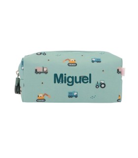 Estuche Escolar Trucks Personalizado