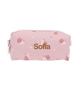 Estuche Escolar Magical Unicorn Personalizable