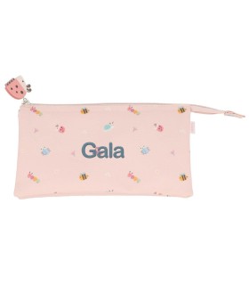 Estuche con 3 Compartimentos Bugs Personalizable