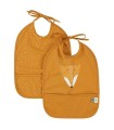 Pack 2 baberos impermeables trixie fox