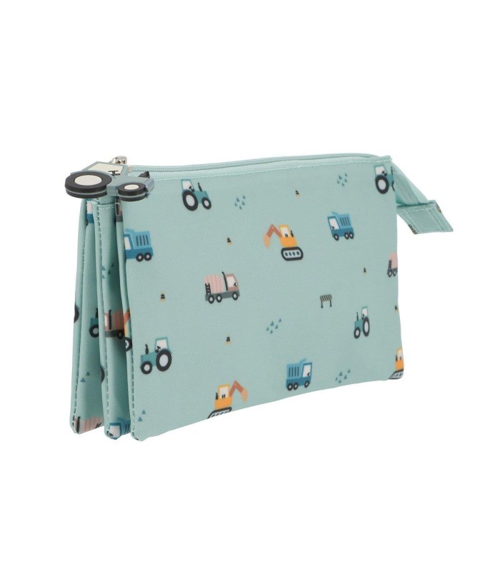 Estuche con 3 Compartimentos Trucks Personalizable