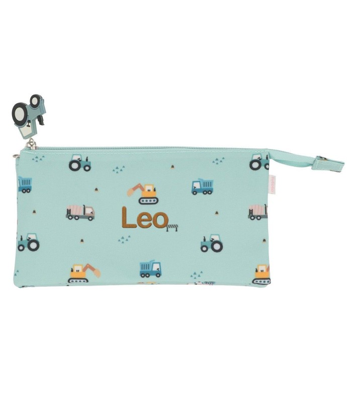 Estuche con 3 Compartimentos Trucks Personalizable