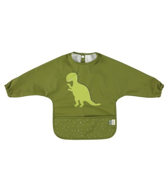 Babero con mangas impermeable trixie dino