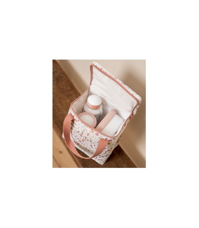 Bolsa de Almuerzo Flores y Mariposas Personalizable