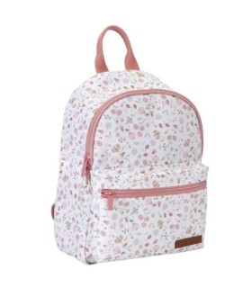 Mochila Flores y Mariposas Personalizable
