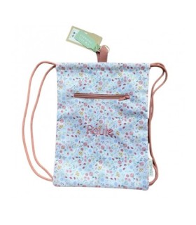 Bolsa Flores y Mariposas Personalizable