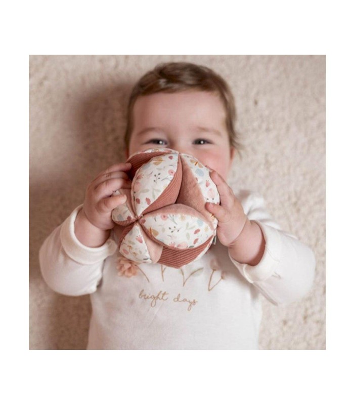 Pelota Sensorial Flores y Mariposas