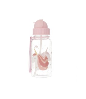 Botella Plástico Magical Unicorn Personalizable