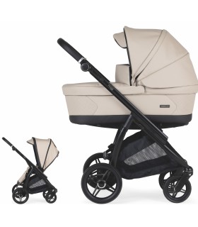 CARRITO BEBECAR FLOWY KP-422 MIXTO NEGRO/NEGRO
