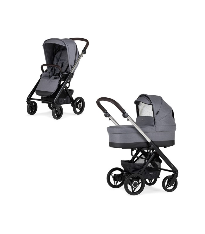 BEBECAR PROW DUO CHASIS CROMADO Y NEGRO