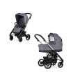 BEBECAR PROW DUO CHASIS CROMADO Y NEGRO