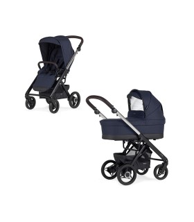BEBECAR PROW DUO CHASIS CROMADO Y NEGRO