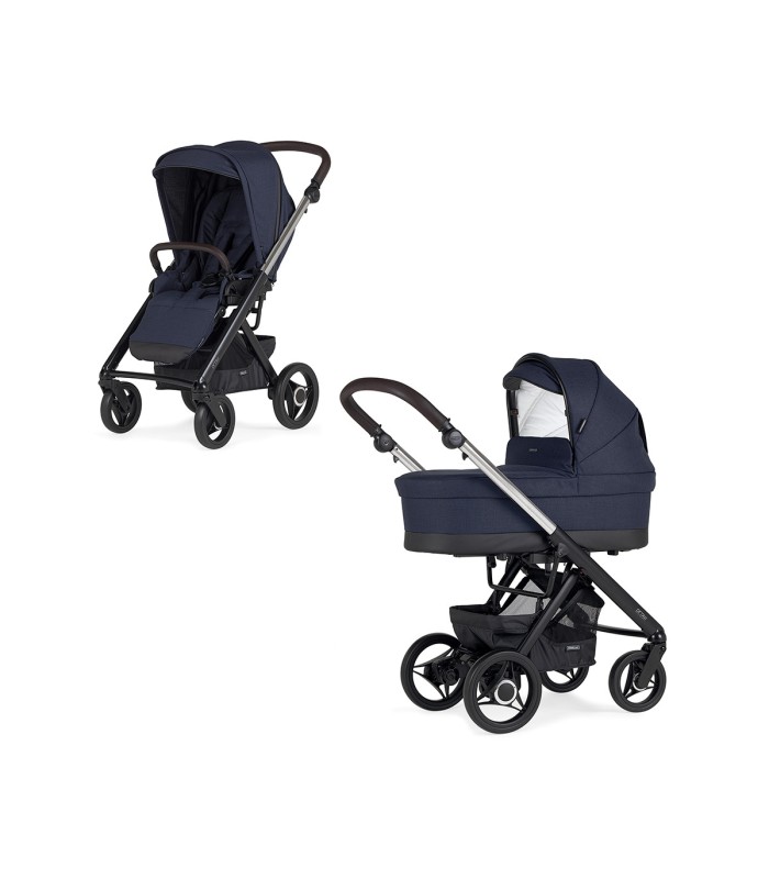 BEBECAR PROW DUO CHASIS CROMADO Y NEGRO