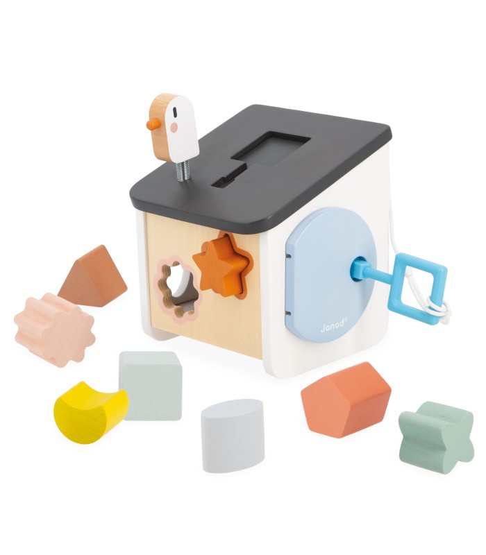 CASITA DE PÁJAROS DE FORMAS