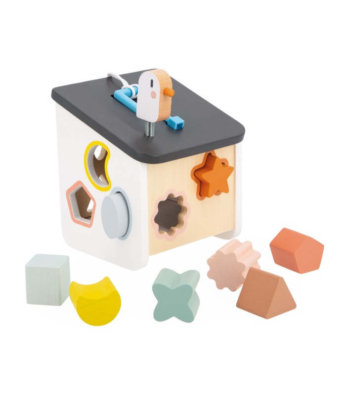 CASITA DE PÁJAROS DE FORMAS