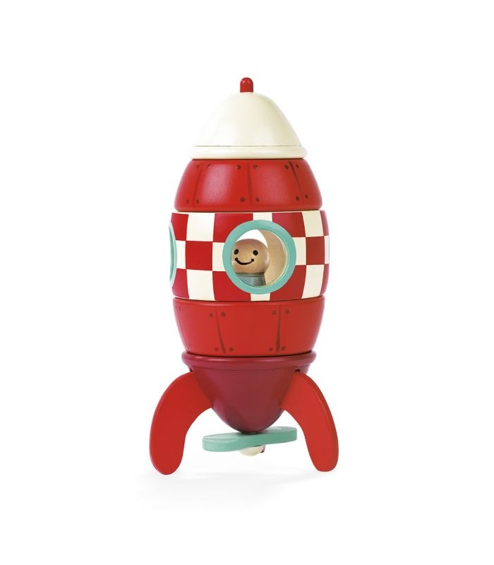 Kit de Imanes Cohete (madera)