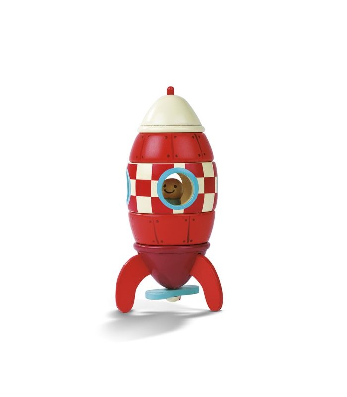 Kit de Imanes Cohete (madera)