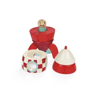 Kit de Imanes Cohete (madera)