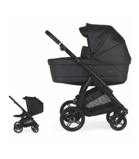 CARRITO BEBECAR FLOWY KP-426 MIXTO NEGRO/NEGRO