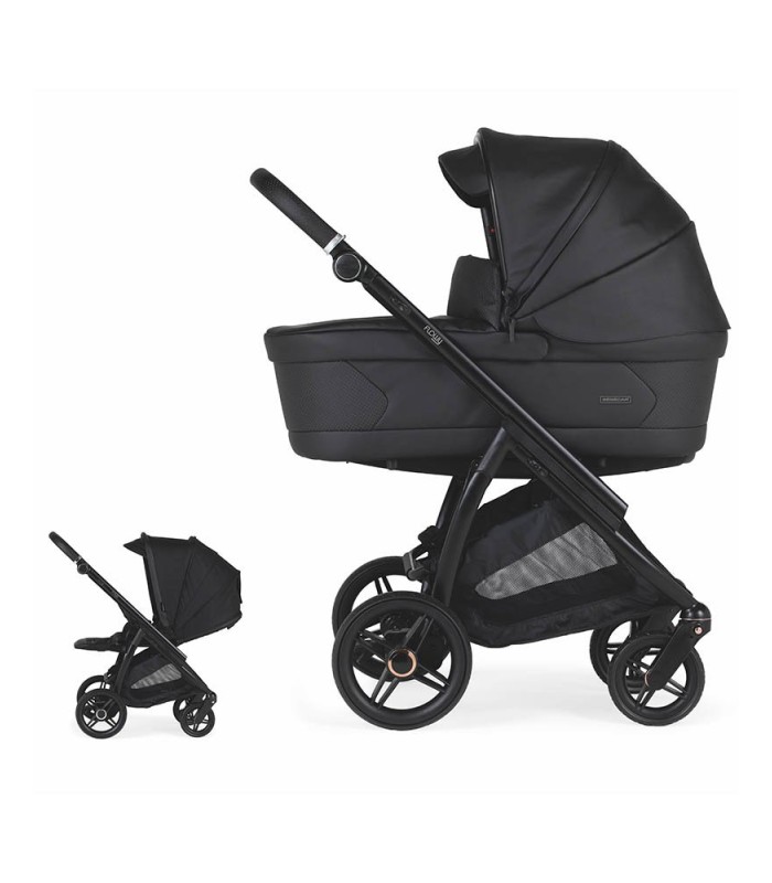 CARRITO BEBECAR FLOWY KP-426 MIXTO NEGRO/NEGRO