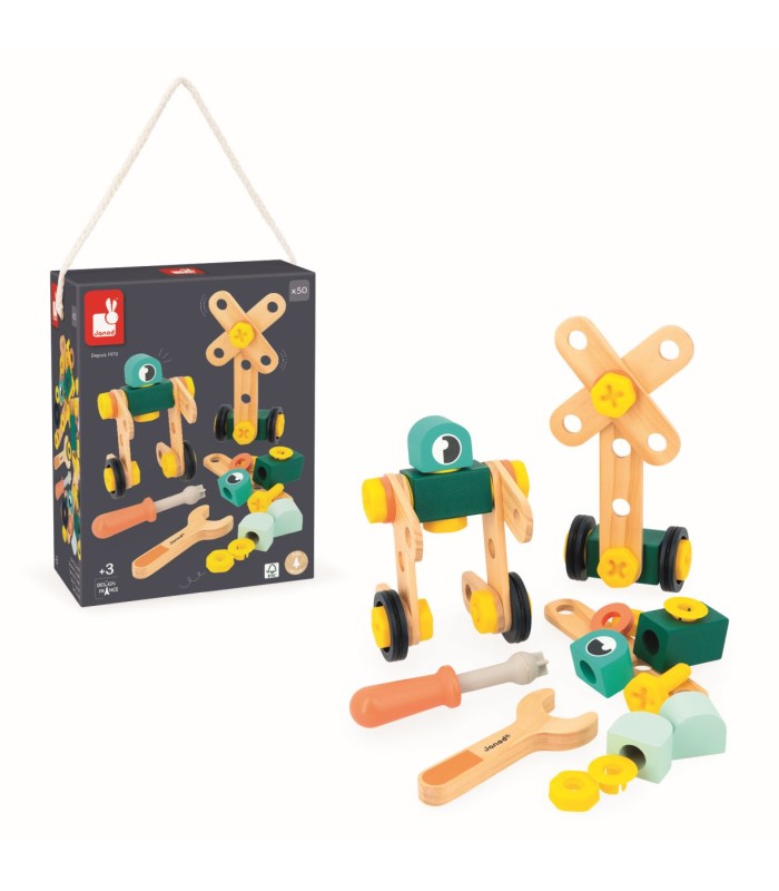 Brico'Kids barril 50 piezas