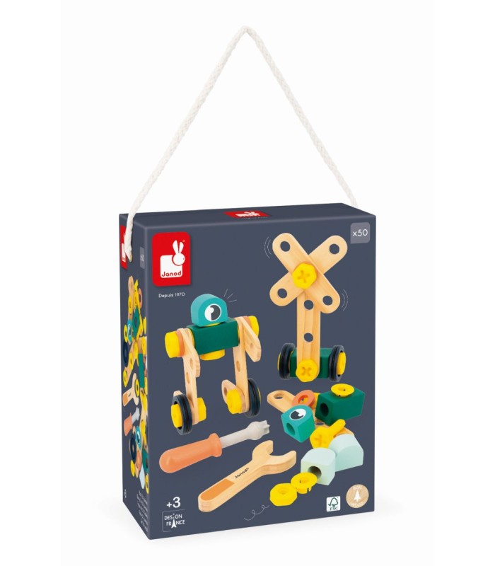 Brico'Kids barril 50 piezas