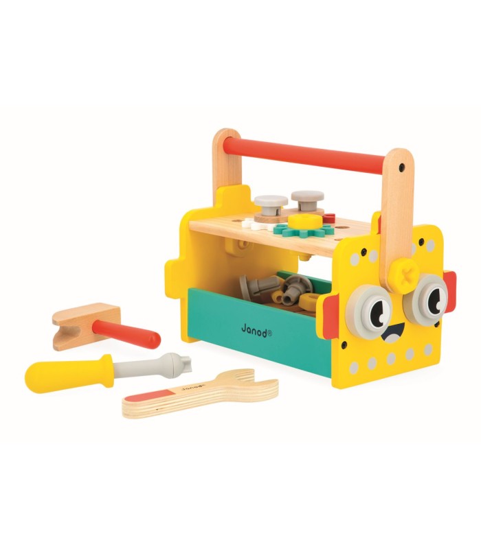 Caja de herramientas robot Brico'Kids