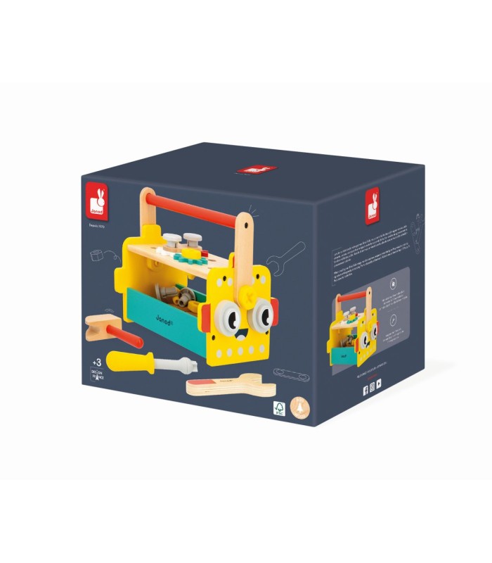 Caja de herramientas robot Brico'Kids