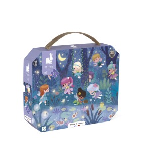 Puzle Hadas y Nenúfares - 36 PZAS