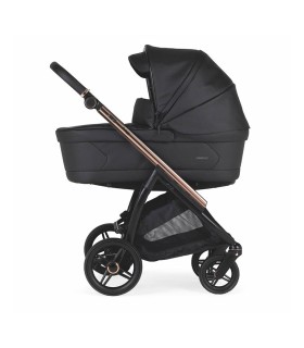 CARRITO BEBECAR FLOWY KP-426 MIXTO FUMÉ ROSA/NEGRO