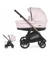 CARRITO BEBECAR FLOWY KP-427 MIXTO FUMÉ ROSA/NEGRO