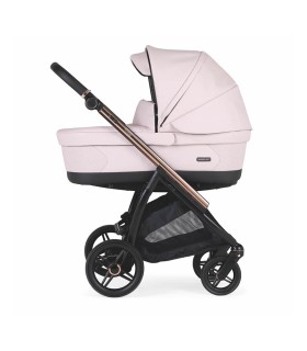 CARRITO BEBECAR FLOWY KP-427 MIXTO FUMÉ ROSA/NEGRO