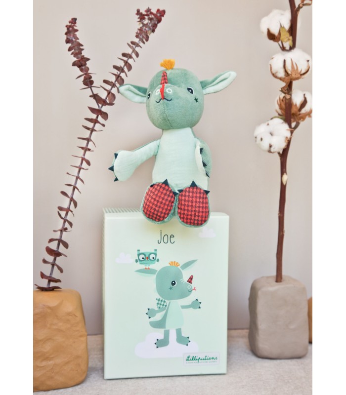 Peluche de abrazar Joe el dragón