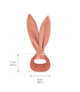 Mordedor Conejito Terracotta