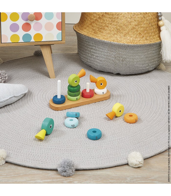 Patitos Apilable (madera)