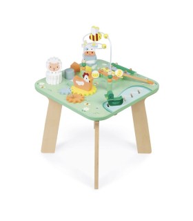 Mesa de actividades de madera Bonita pradera