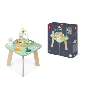 Mesa de actividades de madera Bonita pradera