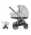 CARRITO BEBECAR FLOWY KP-424 CROMADO/NEGRO