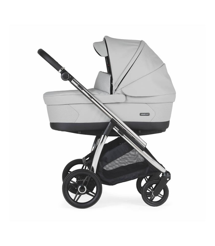 CARRITO BEBECAR FLOWY KP-424 CROMADO/NEGRO