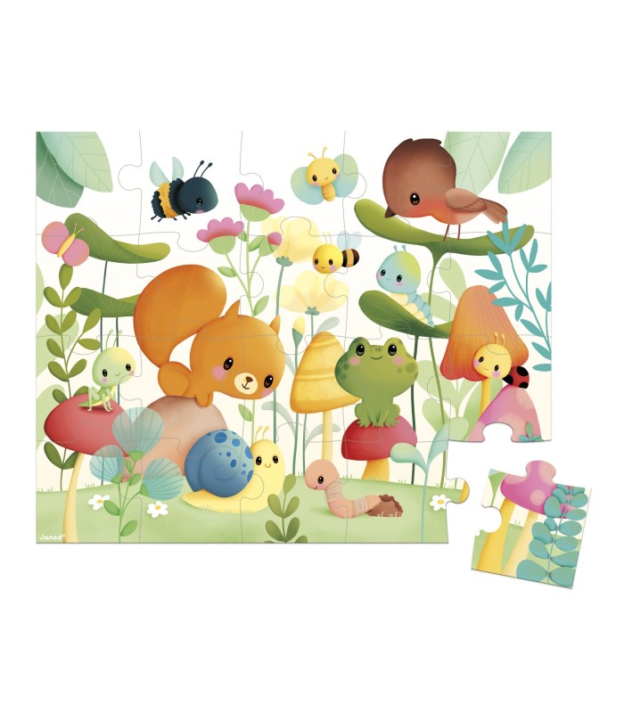 Puzzle De Los Compañeros Del Jardín